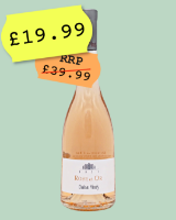 light rose wine. dry wine